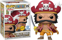 Funko Pop! One Piece: Gol D. Roger (Chase) [Exclusive] #1274 [PopShield Armor Premium Hard Protector Included]