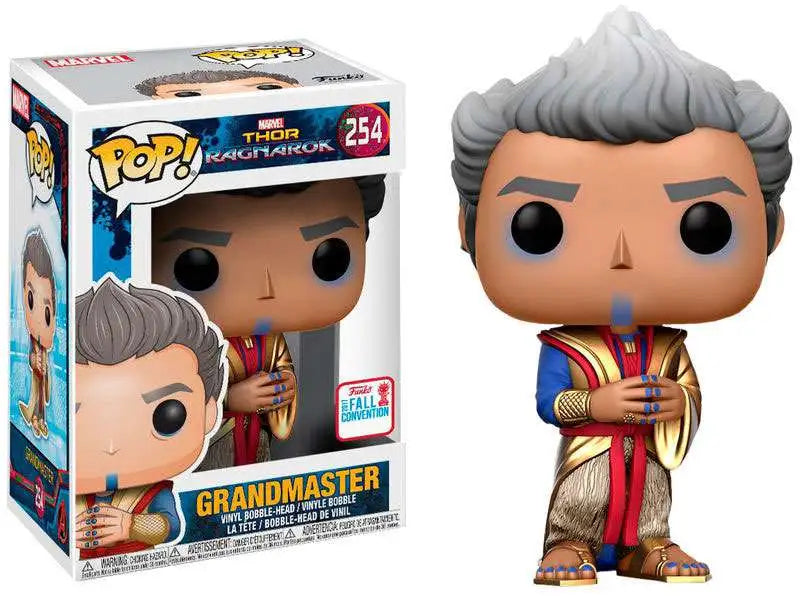 Funko Pop! Thor Ragnarok: Grandmaster (2017 Fall Convention) #254 (minor box damage)