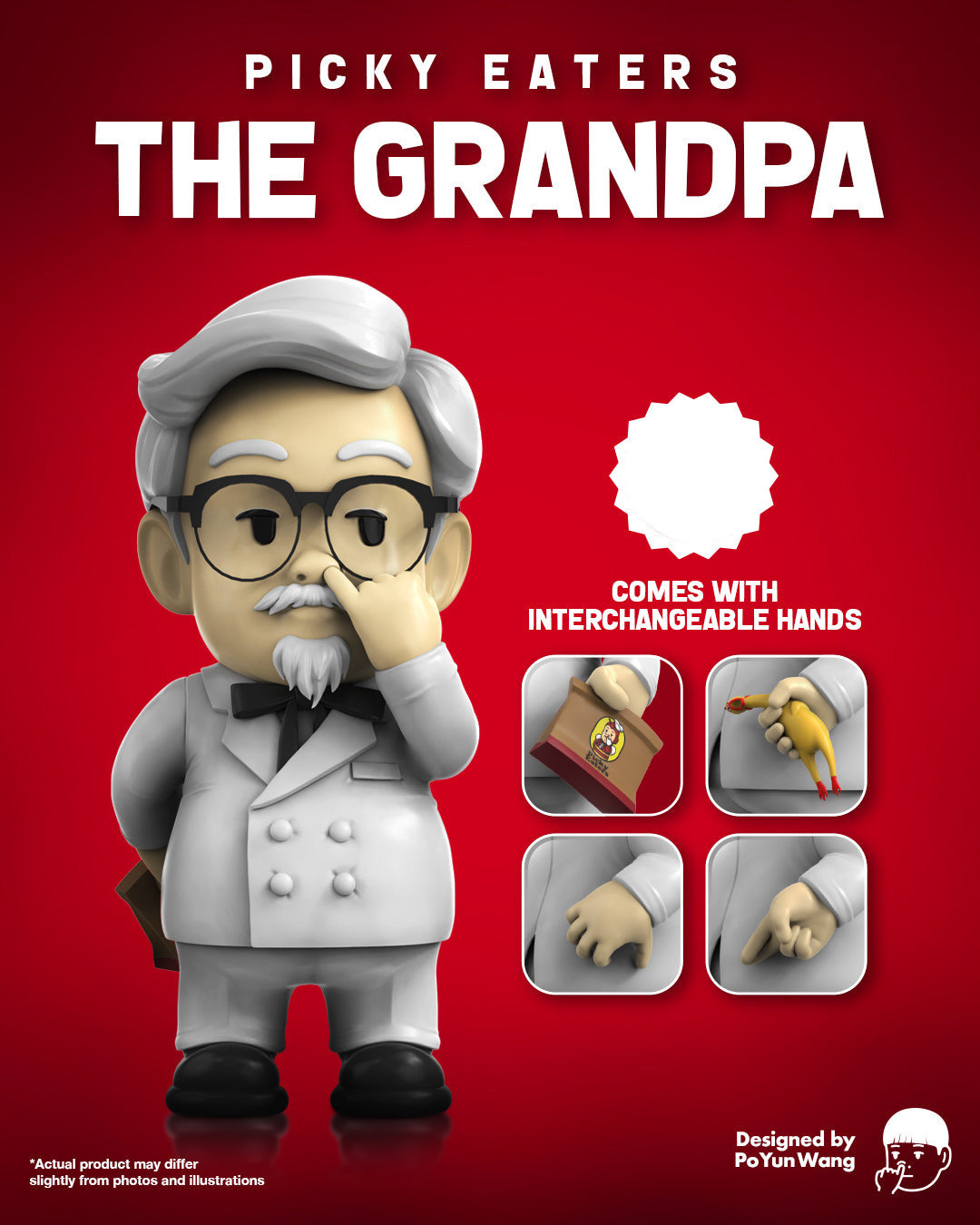 Mighty Jaxx: Picky Eaters the Grandpa