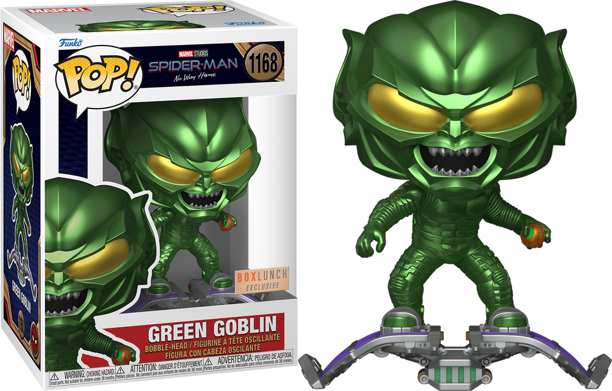 Funko Pop! Spider-Man No Way Home - Green Goblin (Box Lunch Exclusive) #1168