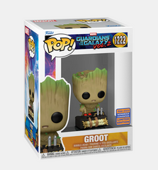 FUNKO POP! MARVEL GUARDIAN OF THE GALAXY VOL 2 GROOT #1222 with DETONATOR [2023 WONDROUS CON EXCLUSIVE]