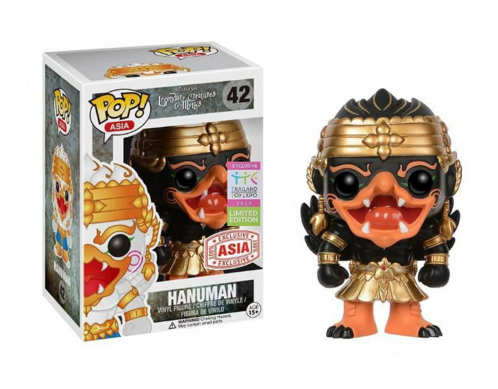 Funko Pop! Asia: Hanuman [Black] #42 [Thailand Toy Expo]