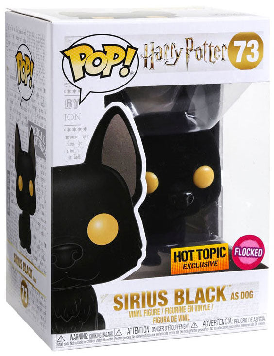 Funko Pop! Harry Potter: Sirius Black (Flocked) [Hot Topic Exclusive] #73
