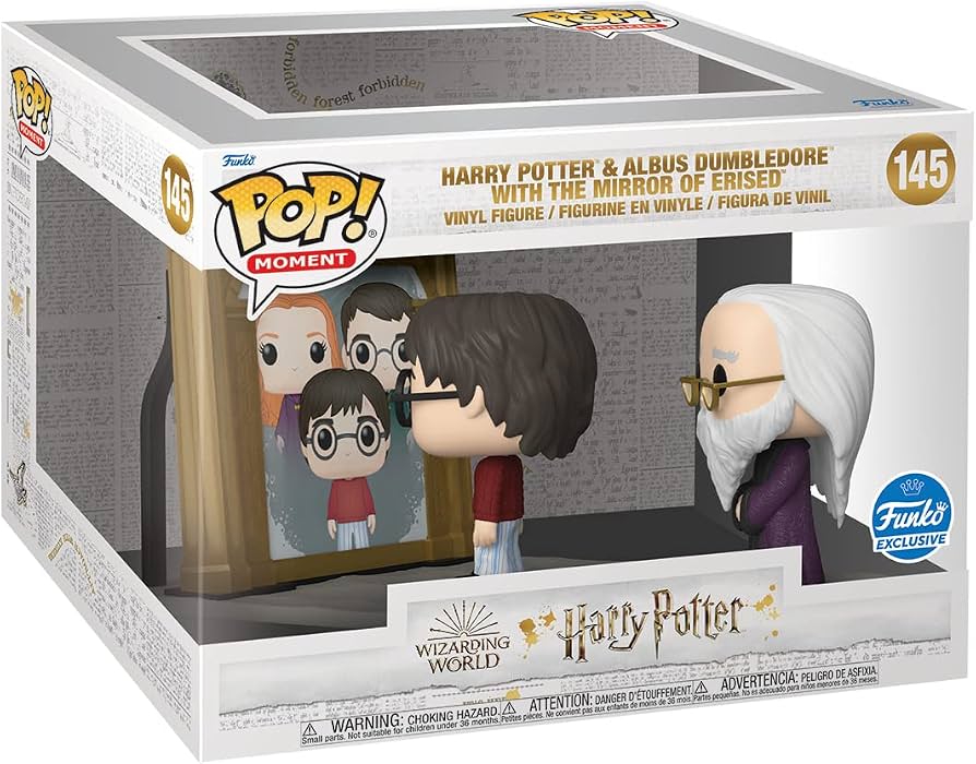 Funko Pop! Harry Potter: Harry Potter & Albus Dumbledore with the mirror of Erised (Funko Exclusive) #145