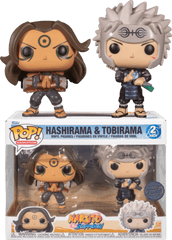 Funko Pop! Naruto Shippuden: Hashirama & Tobirama (Special Edition Metallic) [2-Pack]
