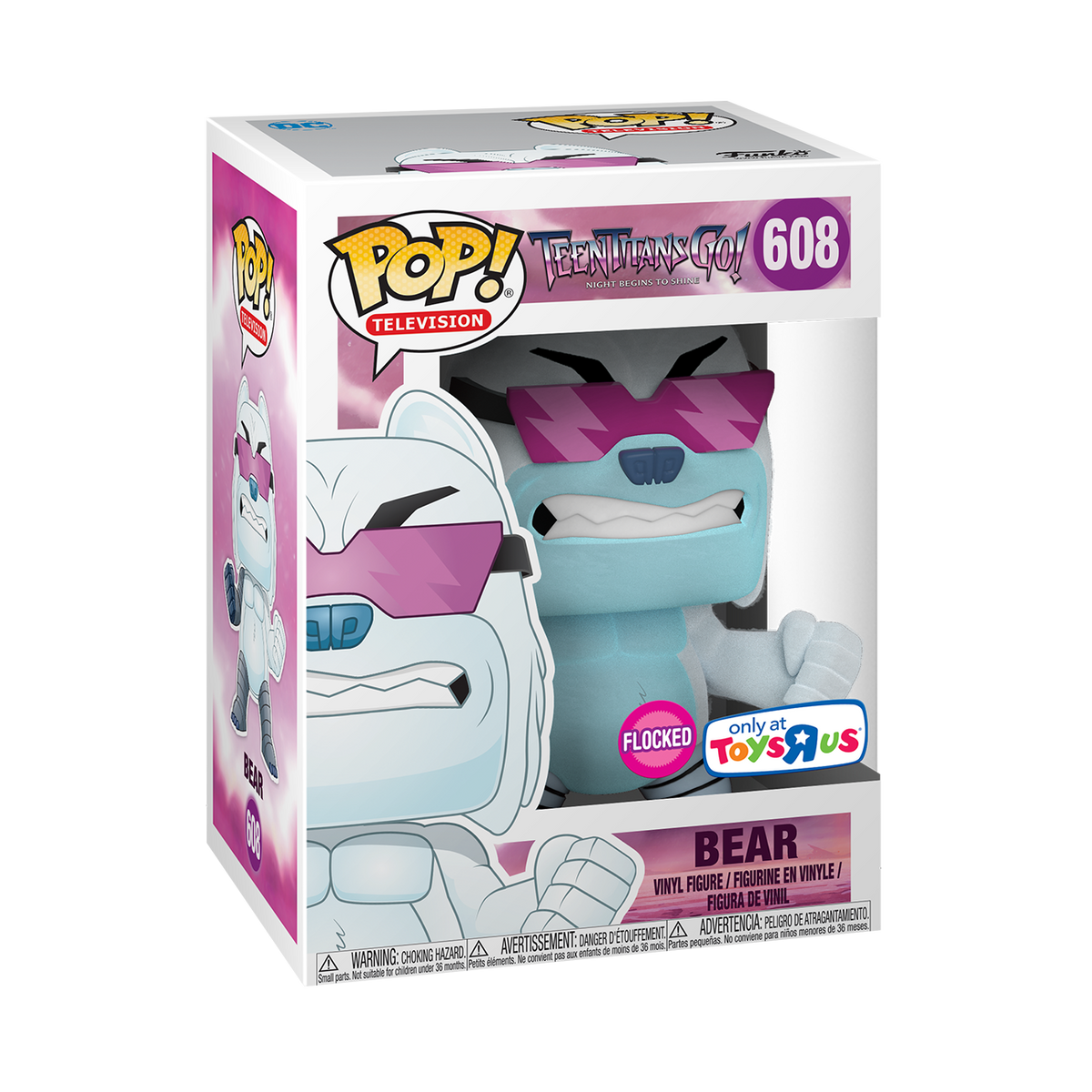 Funko Pop! Bear (Flocked) [Toys R Us] #608