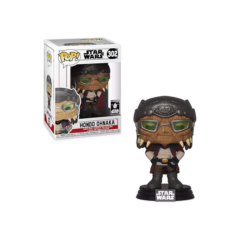 Funko Pop! Star Wars: Hondo Ohnaka (2019 Galaxy Edge Exclusive) #302