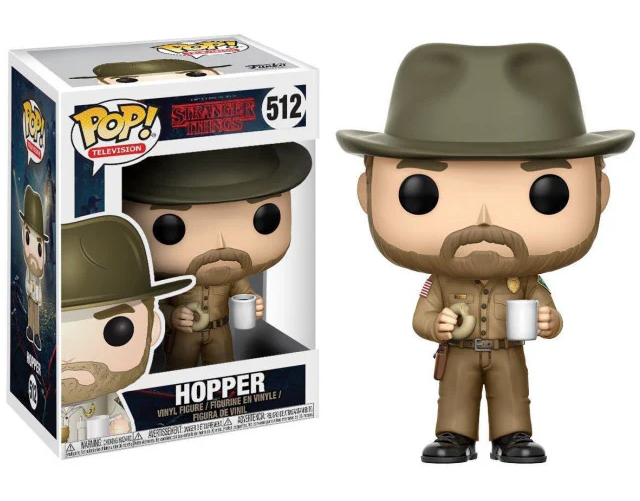 FUNKO POP! TELEVISION STRANGER THINGS HOPPER #512