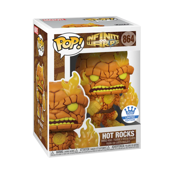 Funko Pop! Infinity Warps: Hot Rocks (Exclusive) #864