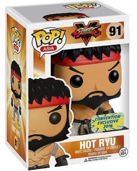 Funko Pop! Street Fighter V: Hot Ryu (2016 Convention Exclusive) #91