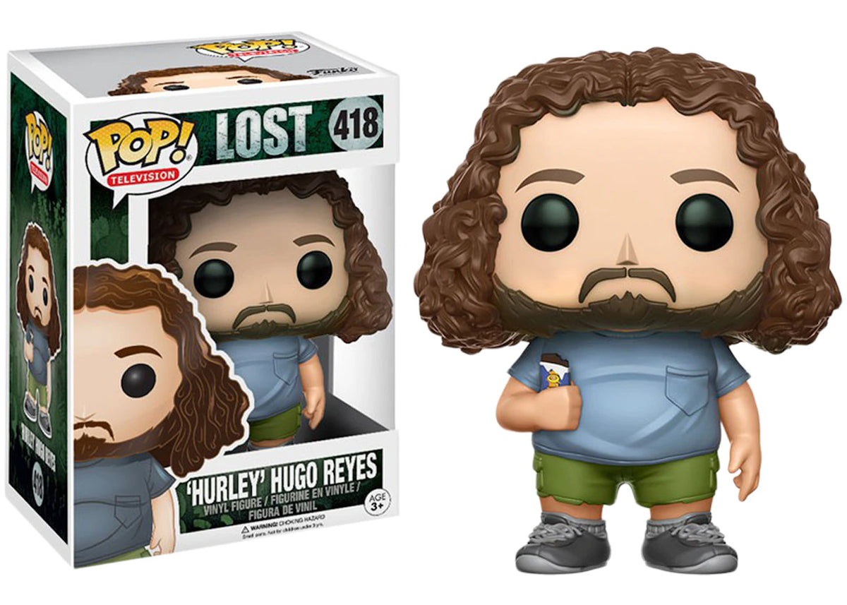 Funko Pop! Lost: 'Hurley' Hugo Reyes #418
