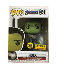 Funko Pop! Avengers Endgame: Hulk (Glows) [Hot Topic Exclusive] #451