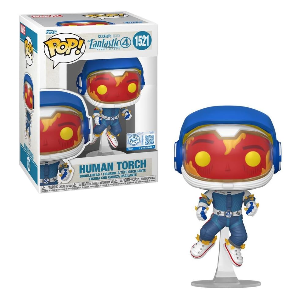 Funko Pop! The Fantastic 4: Human Torch #1521