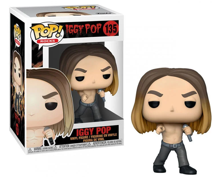 Funko POP Iggy Pop #135 Vinyl Figure