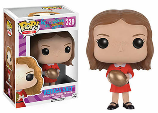 Funko Pop! Willy Wonka & the Chocolate Factory: Veruca Salt #329 (Little shelf wear)