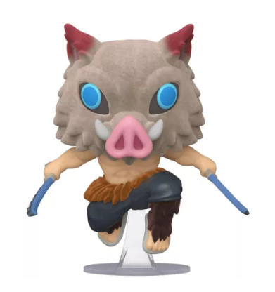 Funko Pop! Demon Slayer #875 – Inosuke Hashibira (Flocked)