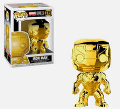 Funko POP! Marvel Studios - IRON MAN #375 *GOLD CHROME EDITION*