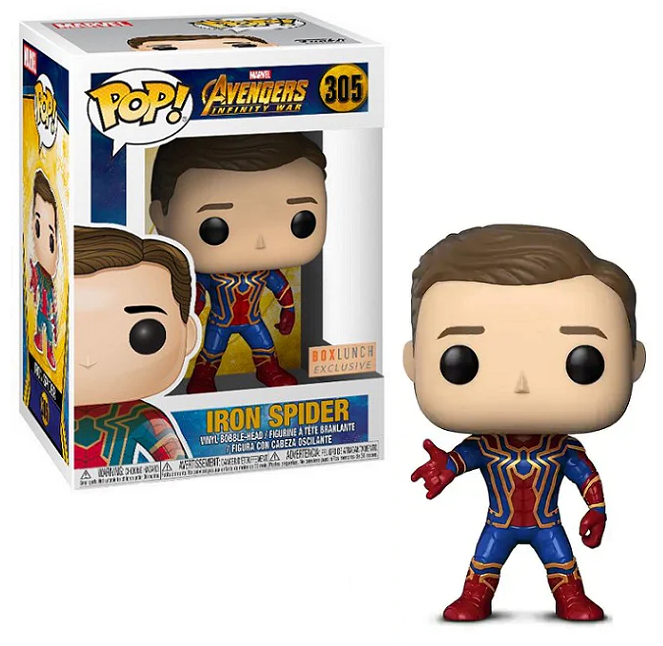 Iron Spider #305 - Avengers Infinity War Funko Pop! [Box Lunch Exclusive]