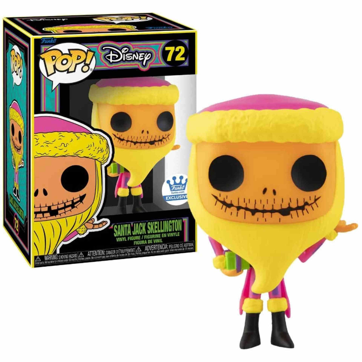 Funko Pop! Santa Jack Skellington (Exclusive) #72