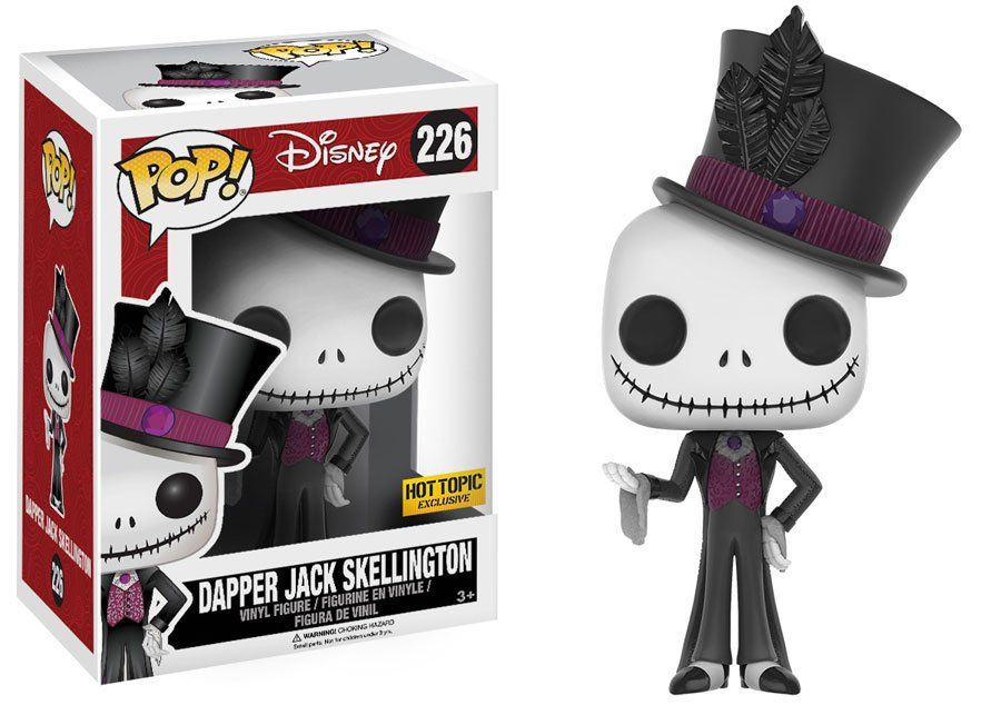 Funko Pop! Dapper Jack Skellington (Hot Topic Exclusive) #226