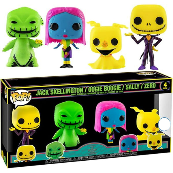 Funko Pop! The Night Before Christmas: Jack Skellington / Oogie Boogie / Sally / Zero (4- Pack)