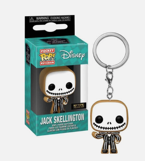 Funko Pocket POP! Keychain  JACK SKELLINGTON  Hot topic Exc.