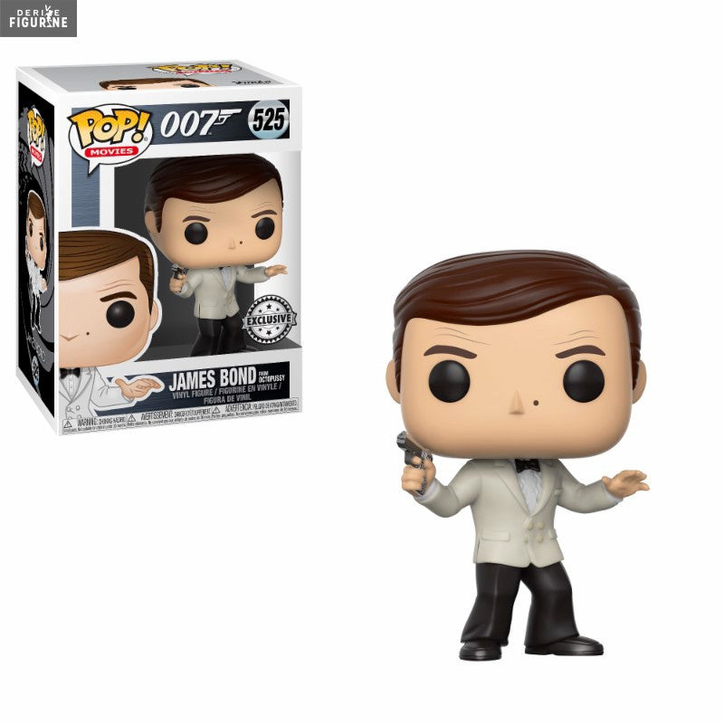 Funko Pop James Bond 007 James Bond from Octopussy Exclusive number 525 in box
