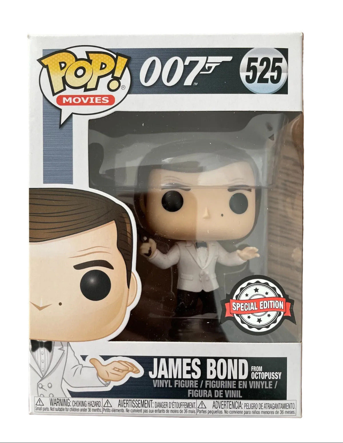 Funko Pop! 007: James Bond From Octopussy (Special Edition) #525