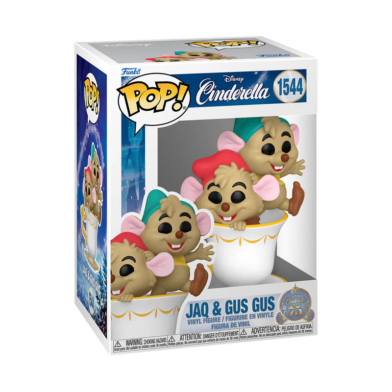 Funko Pop! Cinderella: Jaq & Gus Gus #1544