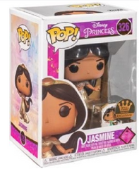Funko Pop! Disney Princess Jasmine Gold with Pin #326 Funko Shop