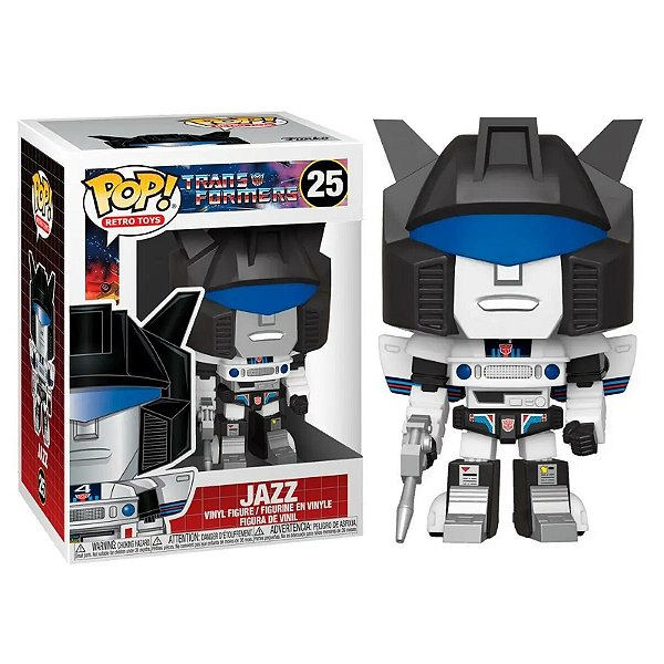 Funko Pop! Transformers: Jazz #25 boxed figure