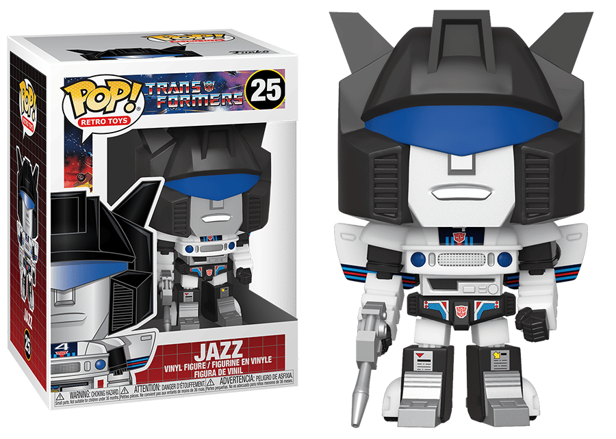 Funko Pop! Transformers: Jazz #25 (some box damage)