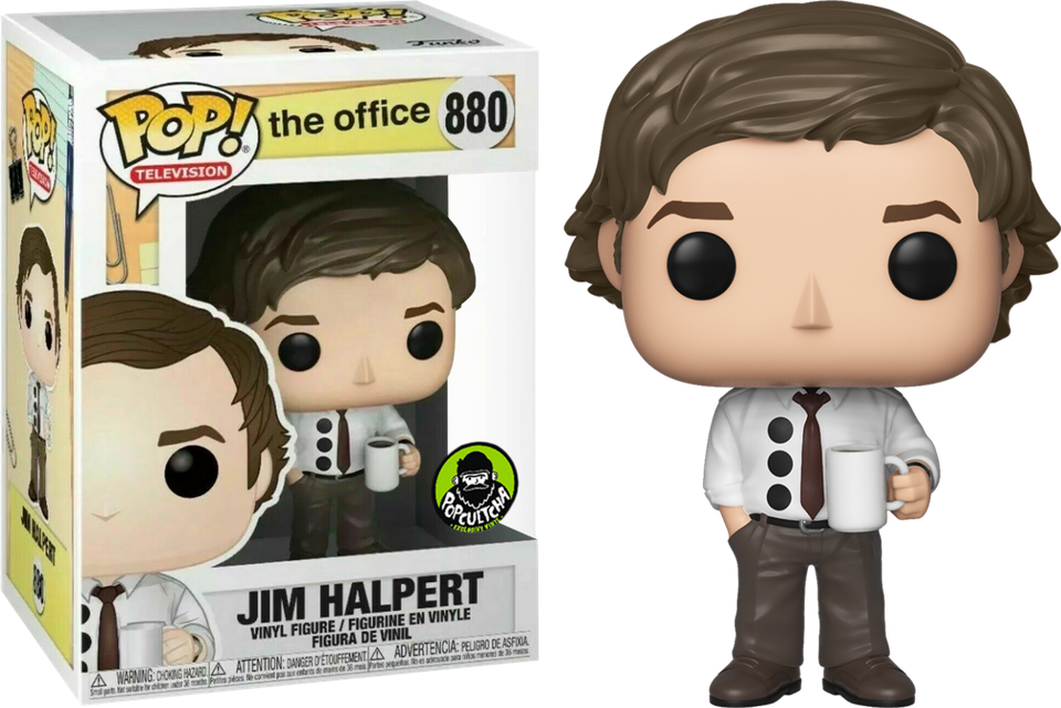 Funko Pop! The Office: Jim Halpert (Popcultcha Exclusive) #880