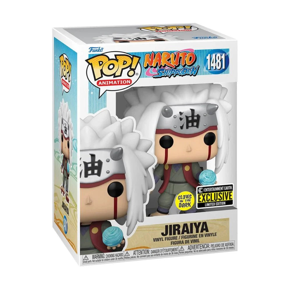Funko Pop! Naruto Shippuden: Jiraiya (Glows) [Entertainment Earth Exclusive] #1481