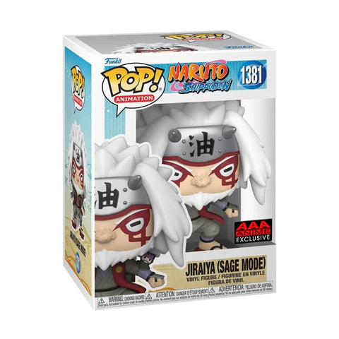 Funko Pop! Naruto Shippuden: Jiraiya (Sage Mode) [AAA Anime Exclusive] #1381