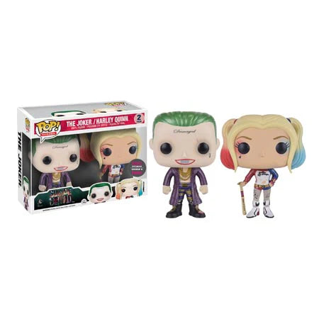 Funko Pop! Suicide Squad: The Joker / Harley Quinn (HMV Exclusive) [2-Pack]