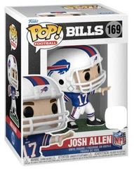 Funko POP! NFL Bills Josh Allen (AWAY) #169 (Does not have the silver sticker)