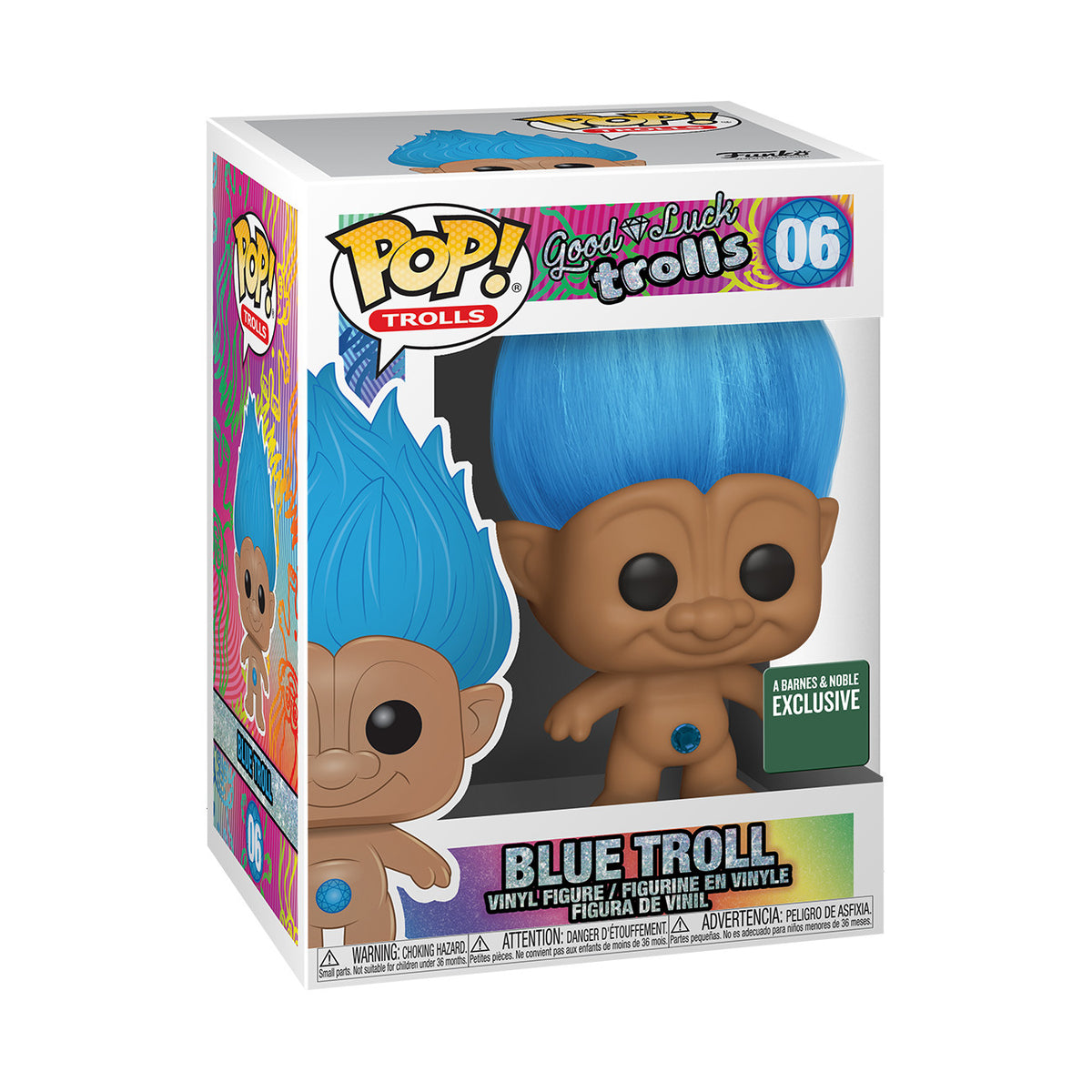Funko Pop! Blue Troll (Barnes & Noble Exclusive) #06