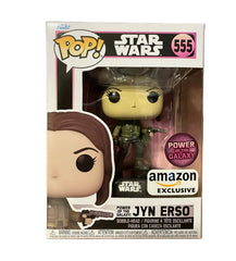 Funko Pop! Star Wars: Jyn Erso (Power of the Galaxy) [Amazon Exclusive] #555