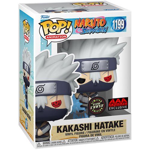 Funko Pop! Naruto Shippuden: Kakashi Hatake (Glow Chase) [AAA Anime Exclusive] #1199