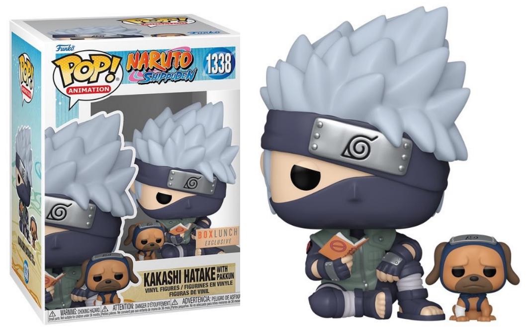 Funko Pop! Naruto Shippuden: Kakashi Hatake with Pakkun [Box Lunch Exclusive] #1338