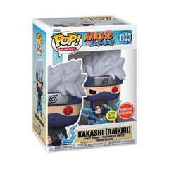 Funko Pop! Naruto Shippuden: Kakashi (Raikiri) [Glows in the Dark - GameStop Exclusive] #1103