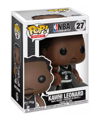 Funko Pop! NBA #27 – Kawhi Leonard (San Antonio Spurs)