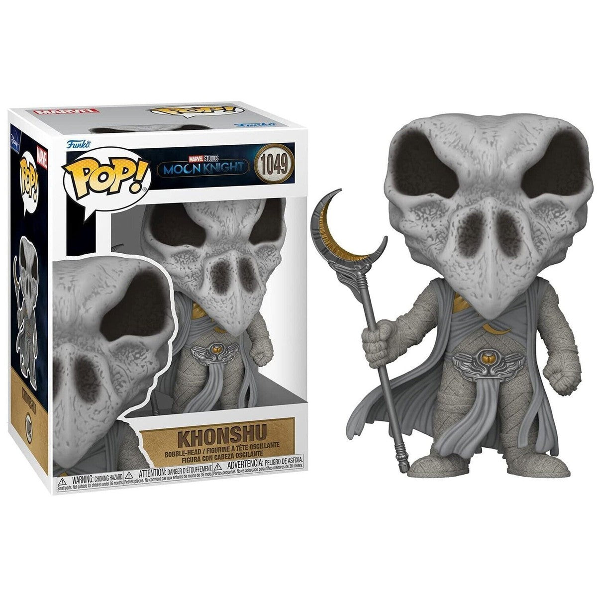 Funko Pop!  Moon Knight: Khonshu #1049 (Minor Box Damage)