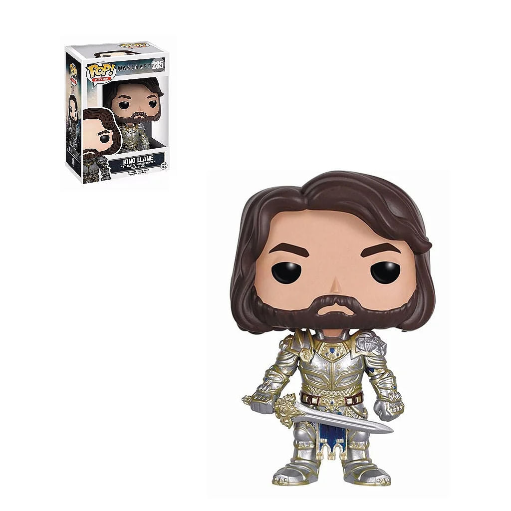 Funko Pop! Warcraft: King Llane #285 (some box damage)