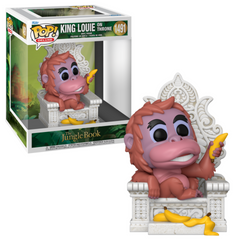 Funko Pop! King Louie on throne #1491 (small rip on side plastic)