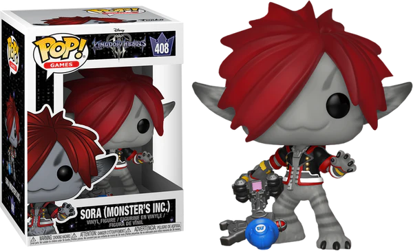 Funko Pop! Kingdom Hearts - Sora (Monster's Inc.) #408