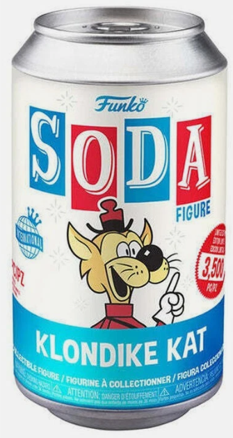 Funko Soda Pop: Klondike Kat ( 1 / 600 ) International Edition Chase Variant