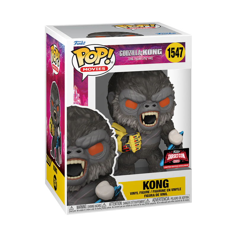 Funko Pop! Godzilla x Kong The New Empire: Kong (2024 Target Con) #1547