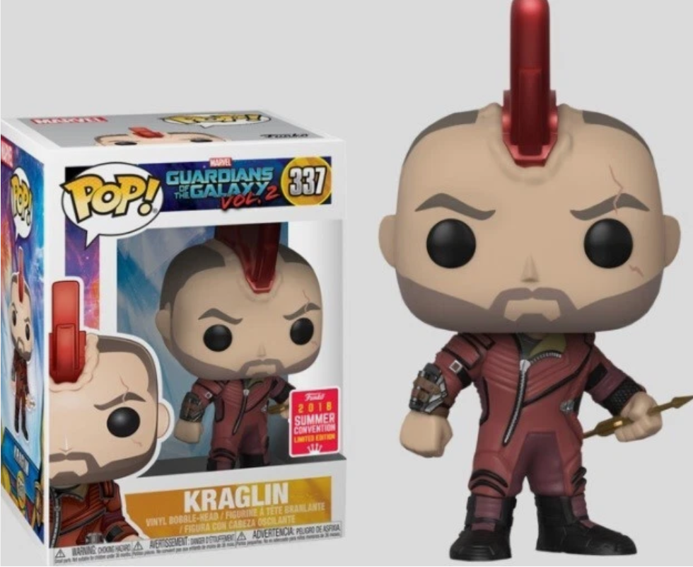 Kraglin #337 SDCC 2018 Funko Pop! Vinyl Guardians of the Galaxy Vol. 2